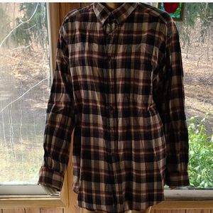 Men's plaid flannel